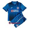Virallinen Fanipaita + Shortsit Cruz Azul Kotipelipaita 2021-22 - Lasten